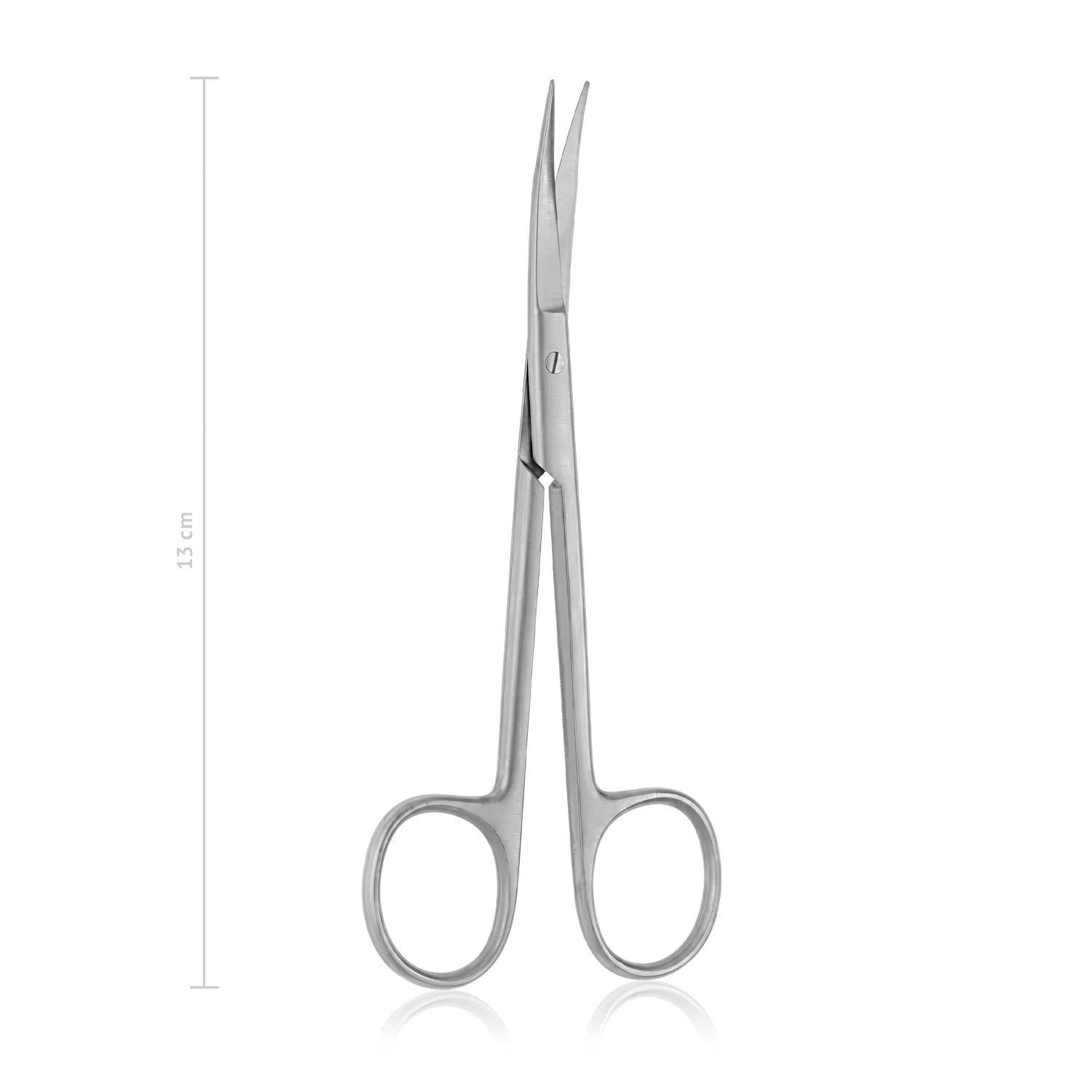 GOLDMAN FOX Gingiva saks, 13 cm, buet.1